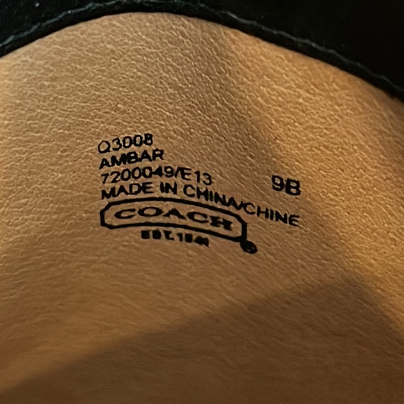 Coach Leather Heeled Boots - Picture 14 of 16